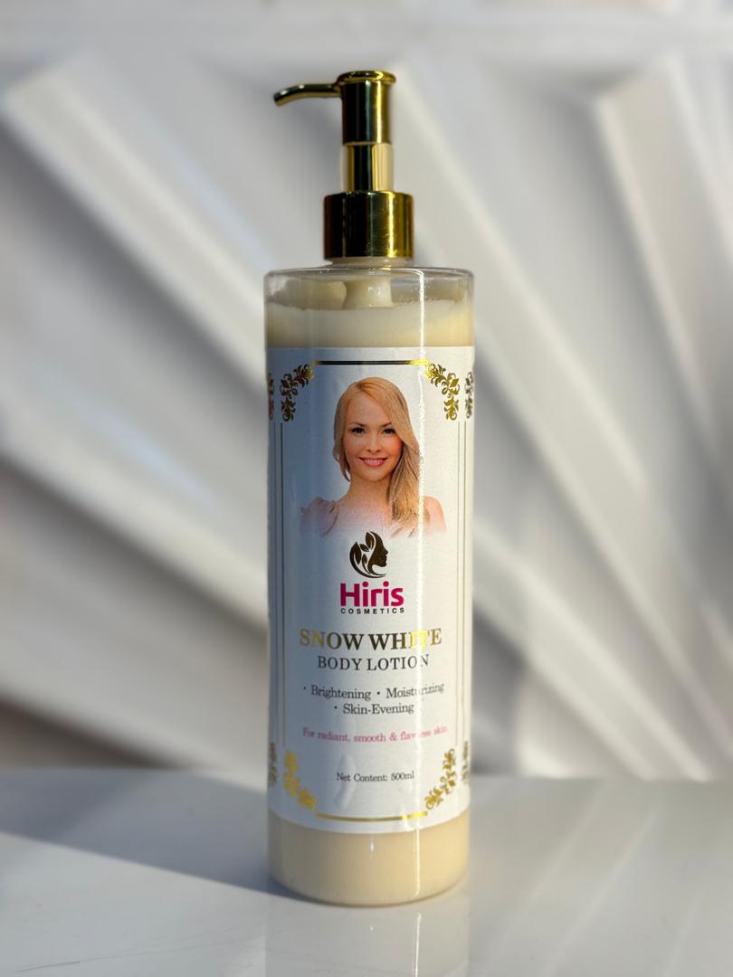 HIRIS SNOW WHITE BODY LOTION (500ml)