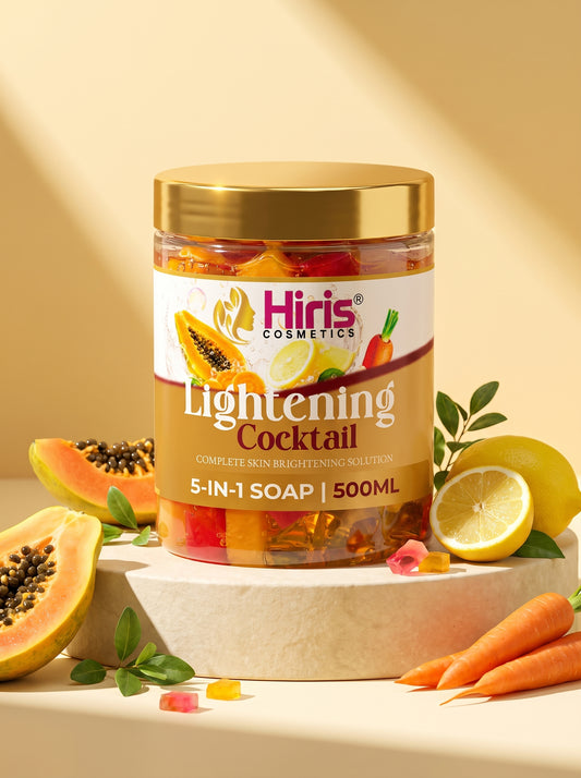 HIRIS LIGHTENING COCKTAIL  5-in-1 SOAP – 500ML