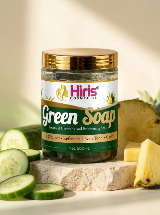 HIRIS GREEN SOAP (500ml)